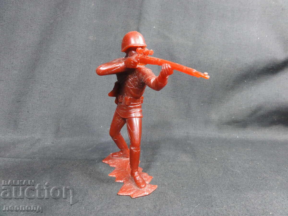 ΠΑΛΑΙΟ ΡΕΤΡΟ ΣΟΣΙΑΛΙΣΤΙΚΟ ΕΣΣΔ ΠΛΑΣΤΙΚΟ ΦΙΓΟΥΡΑ ΡΩΣΟΥ ΣΤΡΑΤΙΩΤΗ Β' ΠΠ με τιμή 20.00 BGN | € 10.23 ΠΑΛΑΙΟ ΡΕΤΡΟ ΣΟΣΙΑΛΙΣΤΙΚΟ ΕΣΣΔ ΠΛΑΣΤΙΚΟ ΦΙΓΟΥΡΑ ΡΩΣΟΥ ΣΤΡΑΤΙΩΤΗ Β' ΠΠ με τιμή 20.00 BGN | € 10.23