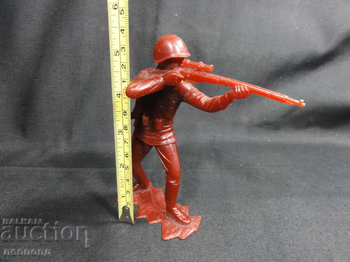 ΠΑΛΑΙΟ ΡΕΤΡΟ ΣΟΣΙΑΛΙΣΤΙΚΟ ΕΣΣΔ ΠΛΑΣΤΙΚΟ ΦΙΓΟΥΡΑ ΡΩΣΟΥ ΣΤΡΑΤΙΩΤΗ Β' ΠΠ - 6 ΠΑΛΑΙΟ ΡΕΤΡΟ ΣΟΣΙΑΛΙΣΤΙΚΟ ΕΣΣΔ ΠΛΑΣΤΙΚΟ ΦΙΓΟΥΡΑ ΡΩΣΟΥ ΣΤΡΑΤΙΩΤΗ Β' ΠΠ - 6