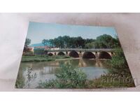 Carte poștală Sevlievo Podul peste râul Rosița 1982