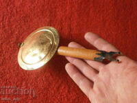 OLD PENDULUM FOR A WALL CLOCK