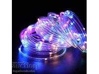 ΝΕΑ! Σόλαρ LED ταινία, 10 μ., σχέδιο με χάλκινο σύρμα, αδιάβροχη