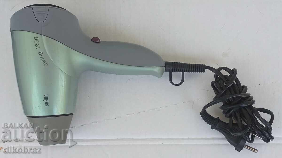 Hair Dryer BROWN SWING 1200 - FOR 5€ Hair Dryer BROWN SWING 1200 - FOR 5€