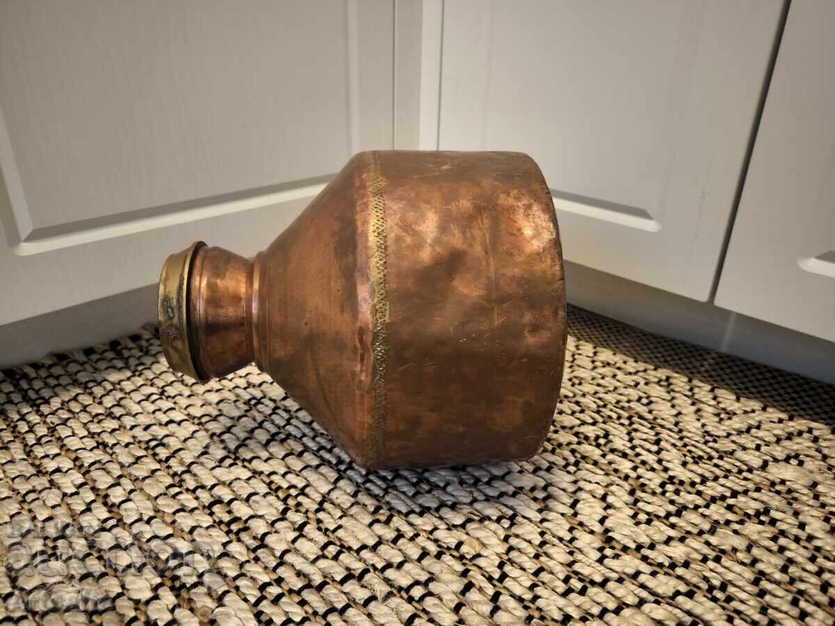 Oriental Hand-Forged Copper Vessel - 20th Century - 5 Oriental Hand-Forged Copper Vessel - 20th Century - 5