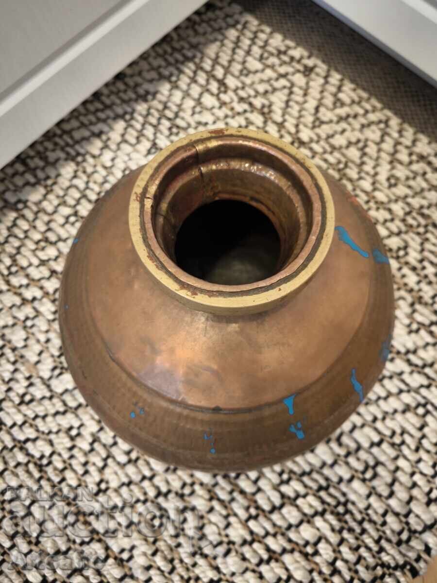 Oriental Hand-Forged Copper Vessel - 20th Century with price 300.00 BGN | € 153.39