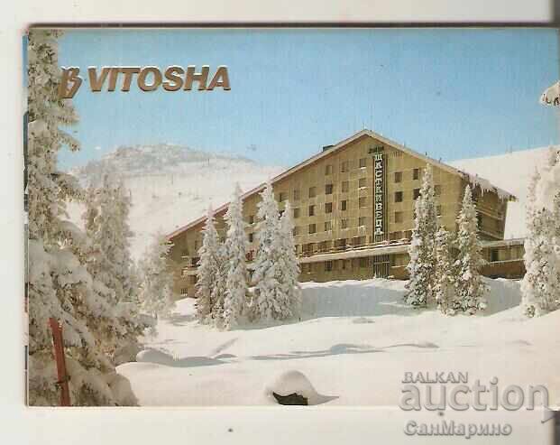 Carte poștală Bulgaria Sofia Vitosha Album*