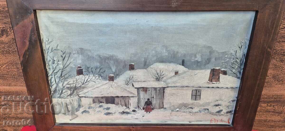 BORIS SHIVACHEV ( 1902 - 1932 ) PEISAJ - RRR cu preț € 2599.99 | 5085.16 BGN