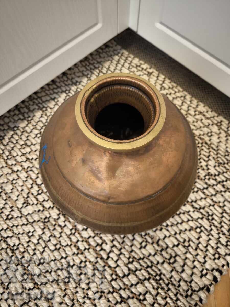 Δημοπρασία Ανατολίτικο χειροποίητο χάλκινο σκεύος - 20ος αιώνας Δημοπρασία Ανατολίτικο χειροποίητο χάλκινο σκεύος - 20ος αιώνας