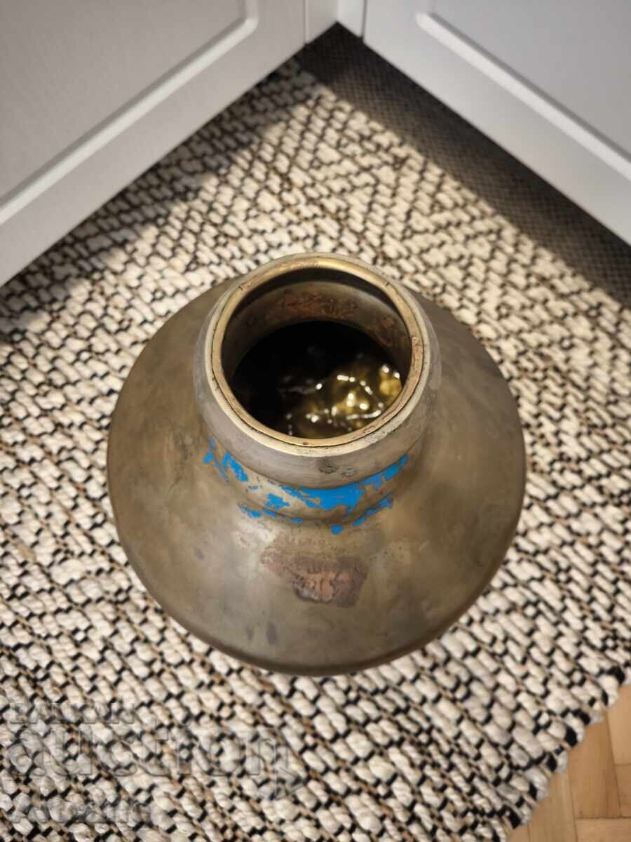 Hand-forged brass vessel - massive, decorative with price 300.00 BGN | € 153.39