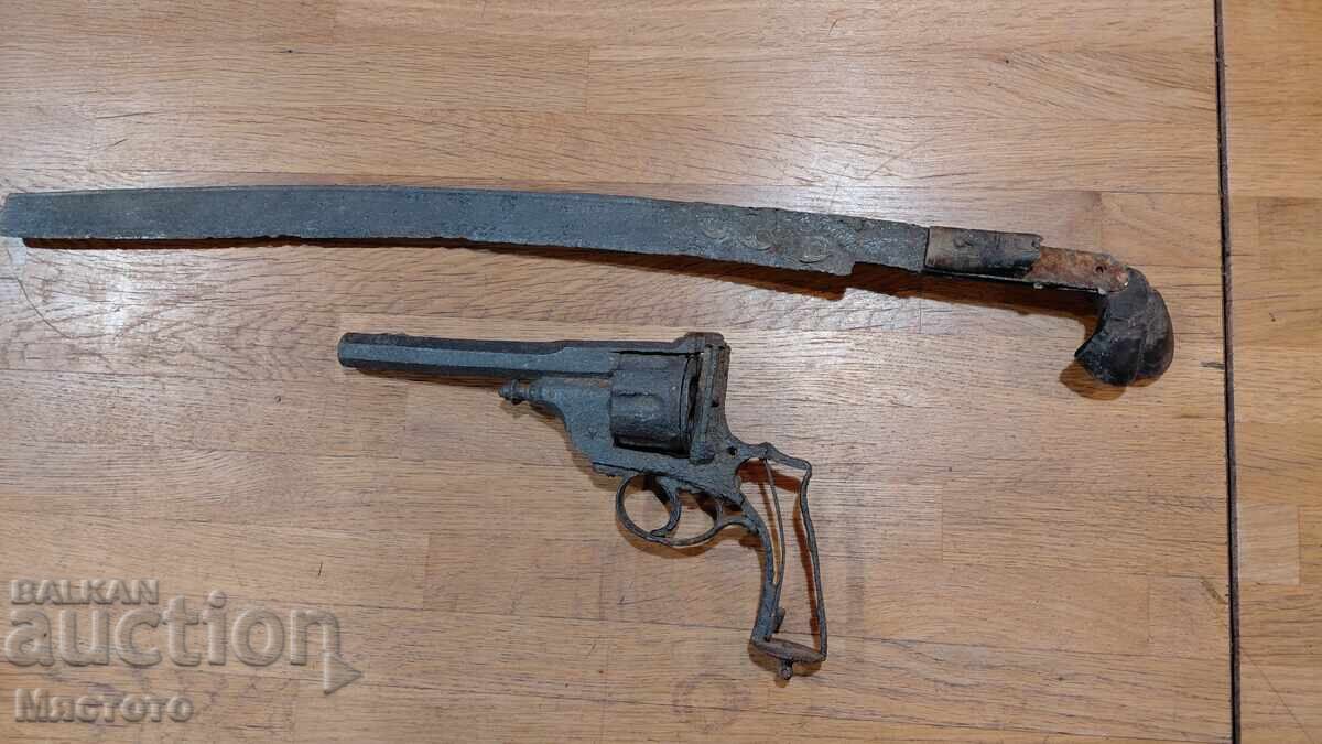 Old Yataghan Revolver Old Yataghan Revolver