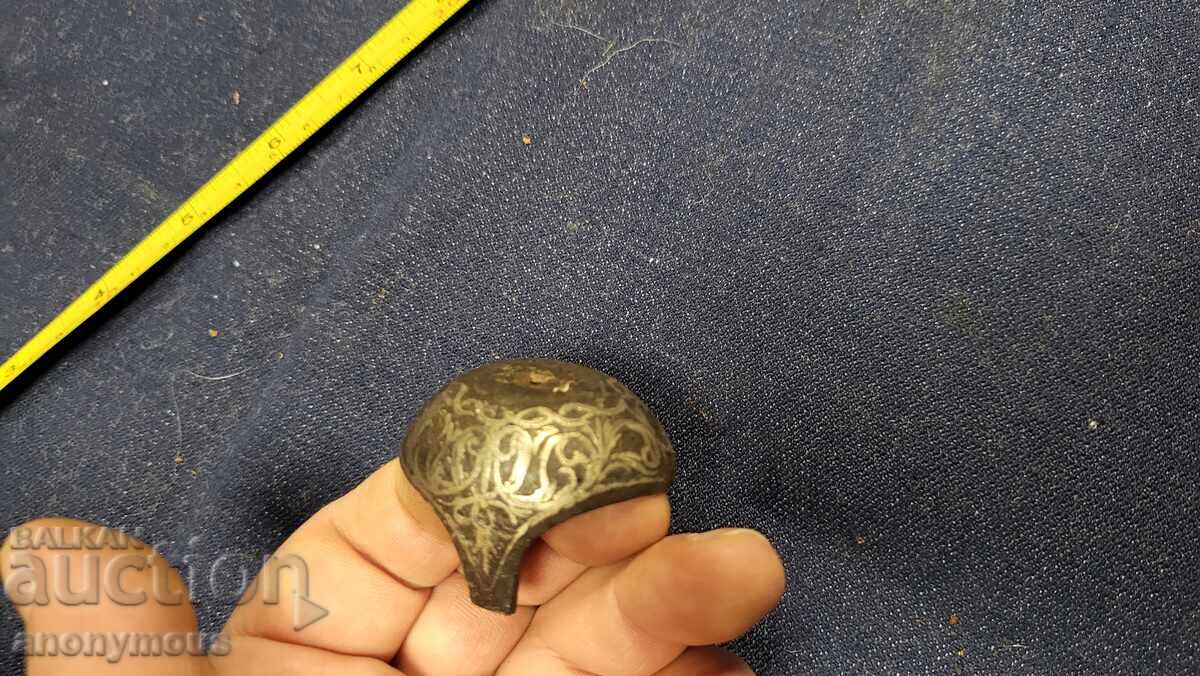 Част за пушка, пищов, карабина сребърни набивки топка украса - 5 Част за пушка, пищов, карабина сребърни набивки топка украса - 5