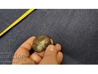 Част за пушка, пищов, карабина сребърни набивки топка украса