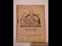 Legends (poems for children) - October 29, 1929, old book
