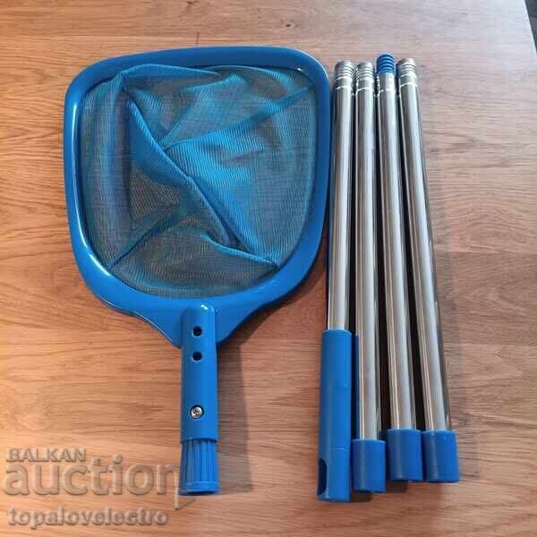 ΚΑΙΝΟΥΡΓΙΟ! Δίχτυ καθαρισμού πισίνας με τηλεσκοπική λαβή 20 - 5 ΚΑΙΝΟΥΡΓΙΟ! Δίχτυ καθαρισμού πισίνας με τηλεσκοπική λαβή 20 - 5