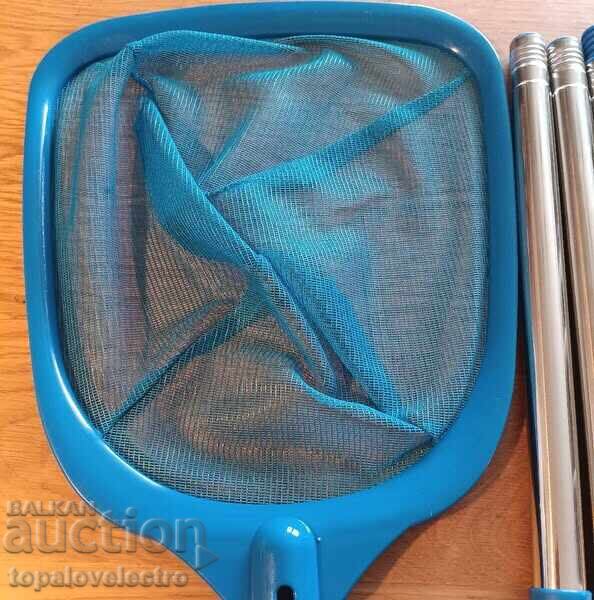 ΚΑΙΝΟΥΡΓΙΟ! Δίχτυ καθαρισμού πισίνας με τηλεσκοπική λαβή 20 - 6 ΚΑΙΝΟΥΡΓΙΟ! Δίχτυ καθαρισμού πισίνας με τηλεσκοπική λαβή 20 - 6