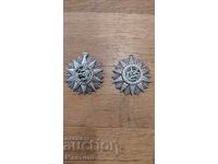 Тунис - Военен медал Емайл Сребро 2бр медал Тунис