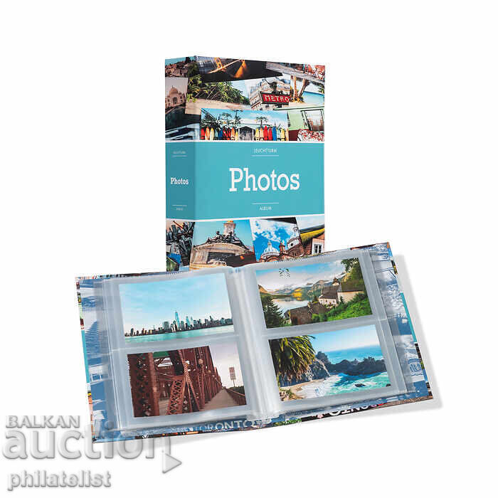 Leuchtturm - album pentru 200 de cărți poștale, bancnote și altele Leuchtturm - album pentru 200 de cărți poștale, bancnote și altele