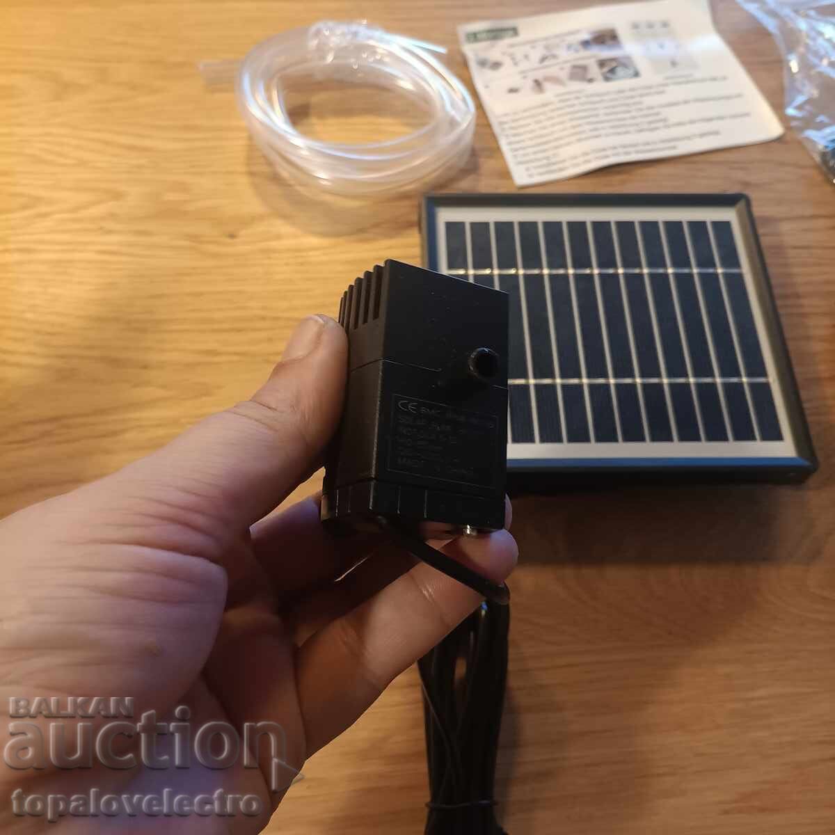 NEW! Solar fountain Biling 2.5W - with filter and 6 nozzles - 5 NEW! Solar fountain Biling 2.5W - with filter and 6 nozzles - 5