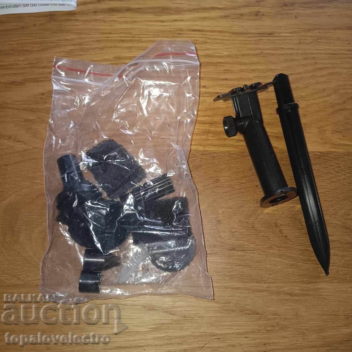 НОВ! Соларен фонтан Biling 1.5W – 6 дюзи, филтър, стъклен па - 7