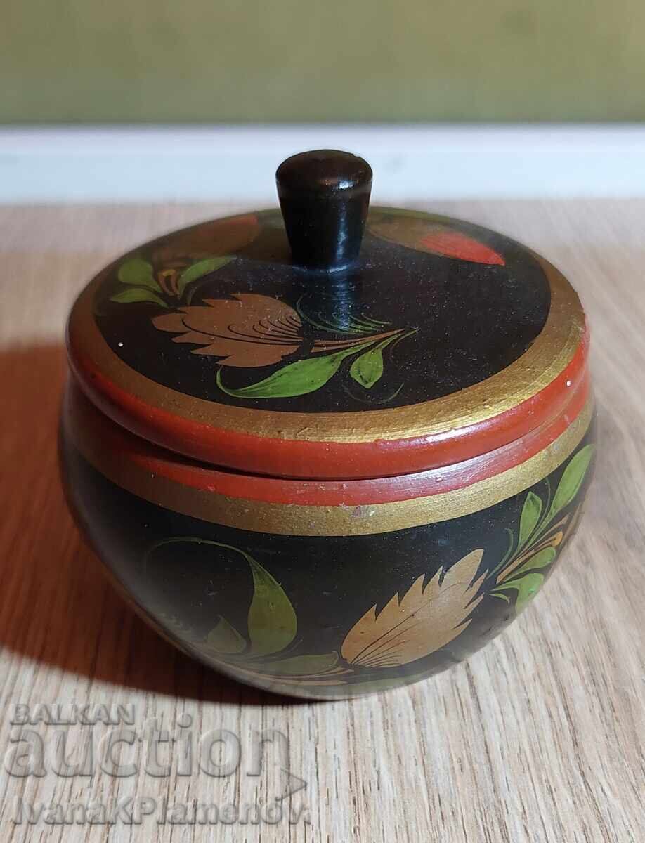 Khokhloma Box from Russia for Connoisseurs