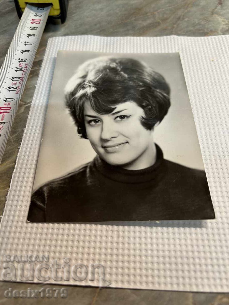 Fotografie veche cu Maria Mitceva cu preț 0.01 BGN | € 0.01