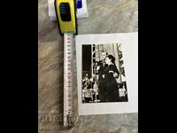 Old postcard with Margaret Nikolova and Kiril Semov