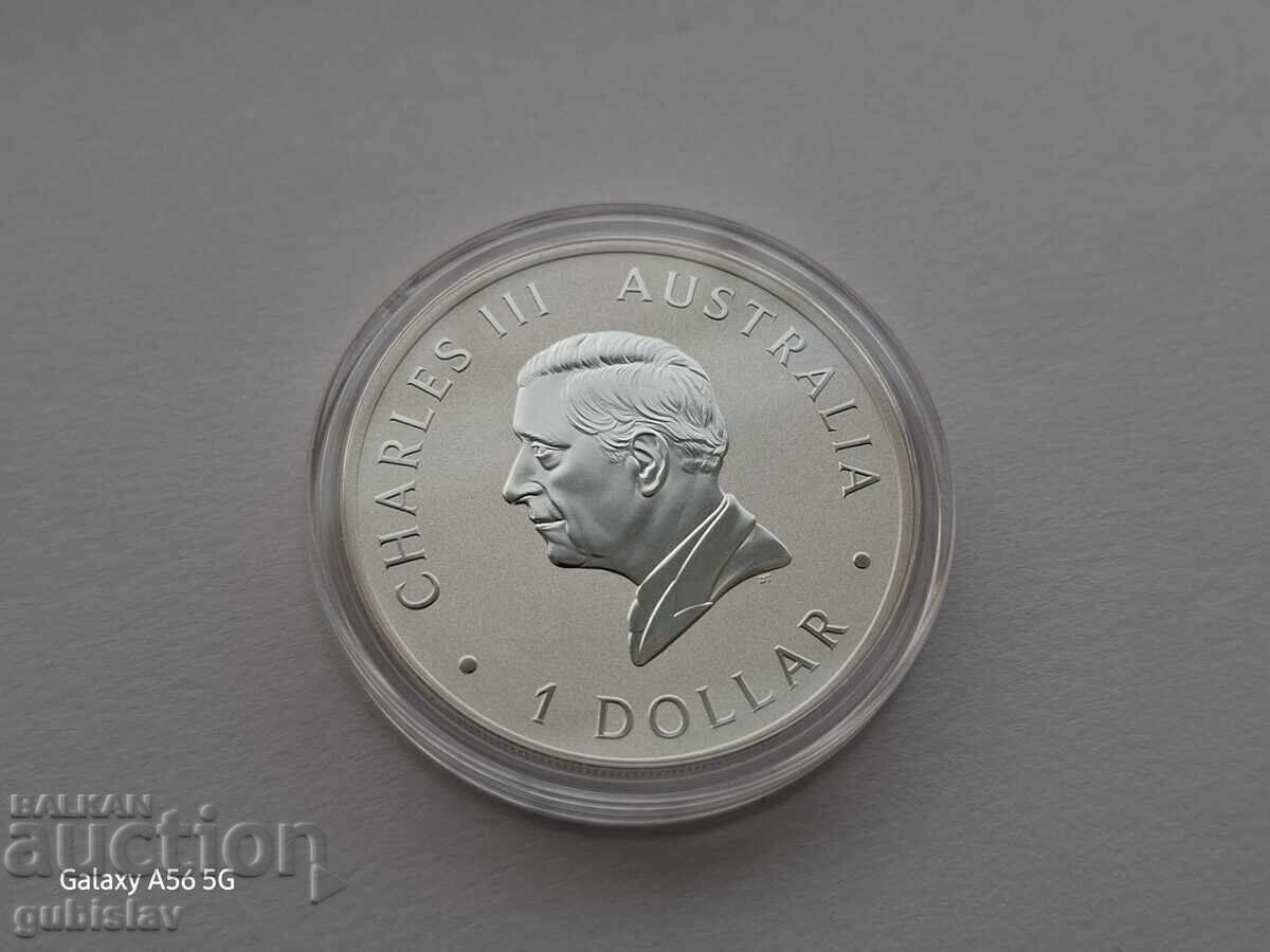 Livrarea Monedă de argint 1 oz., Australian Brumby, 2025