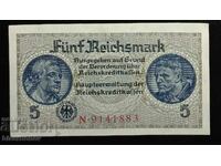 Germany, Германия, 5 марки 1940 г, XF
