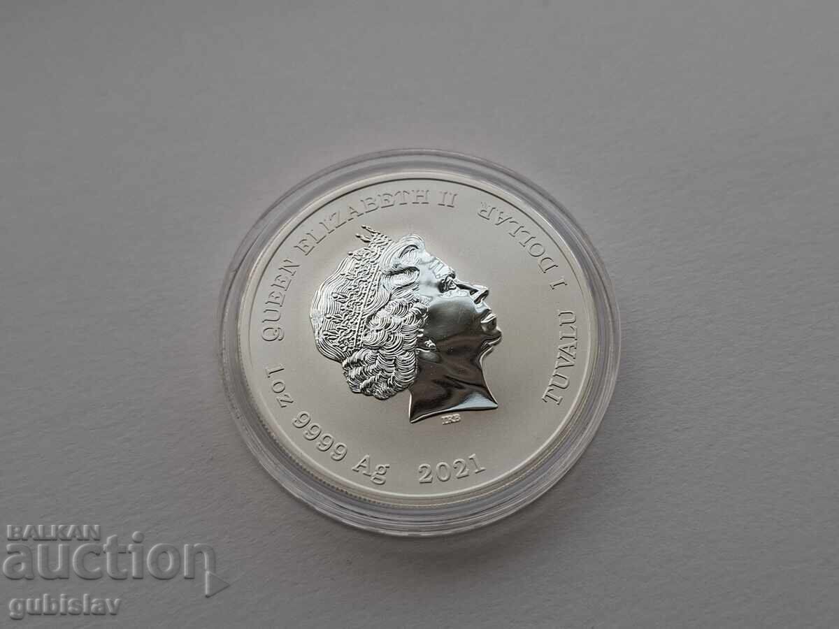 Livrarea Monedă de argint 1 oz., Marge & Maggie, Simpsons, 2021
