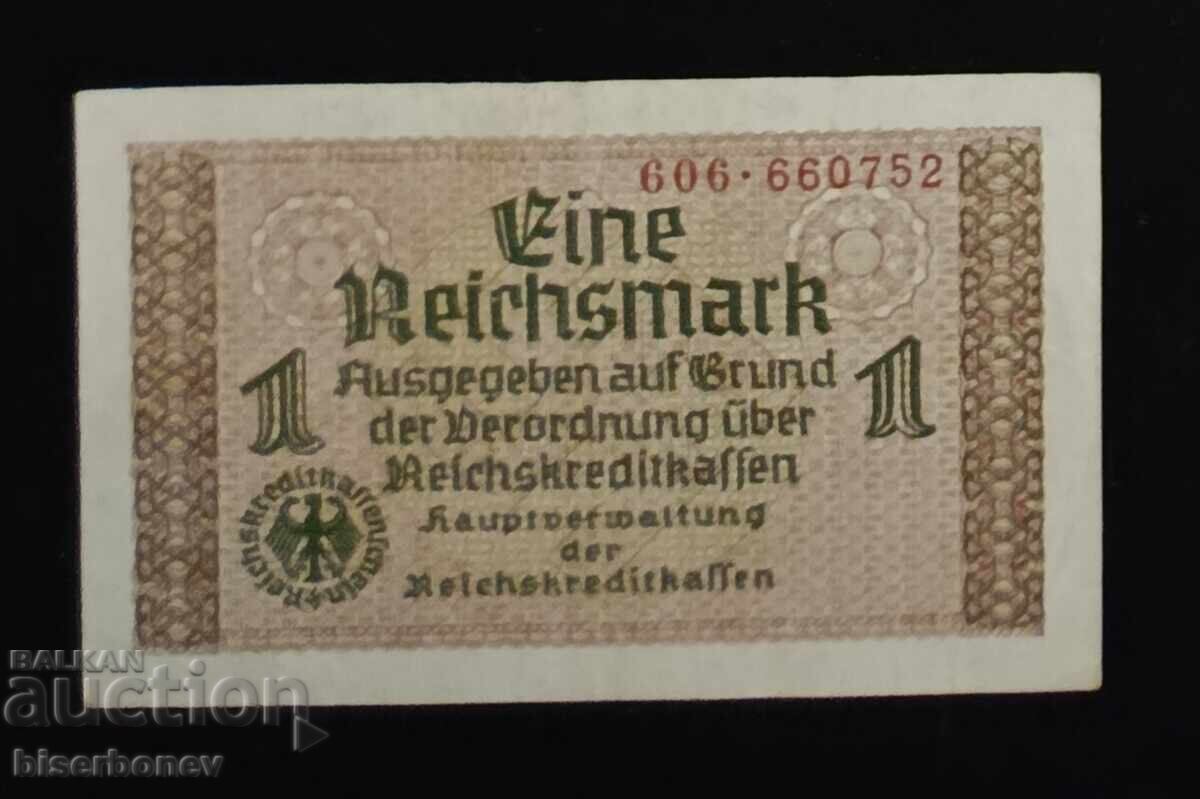Γερμανία, Γερμανία, 1 μάρκο, 1 ράιχσμαρκο, 1940, VF/XF Γερμανία, Γερμανία, 1 μάρκο, 1 ράιχσμαρκο, 1940, VF/XF