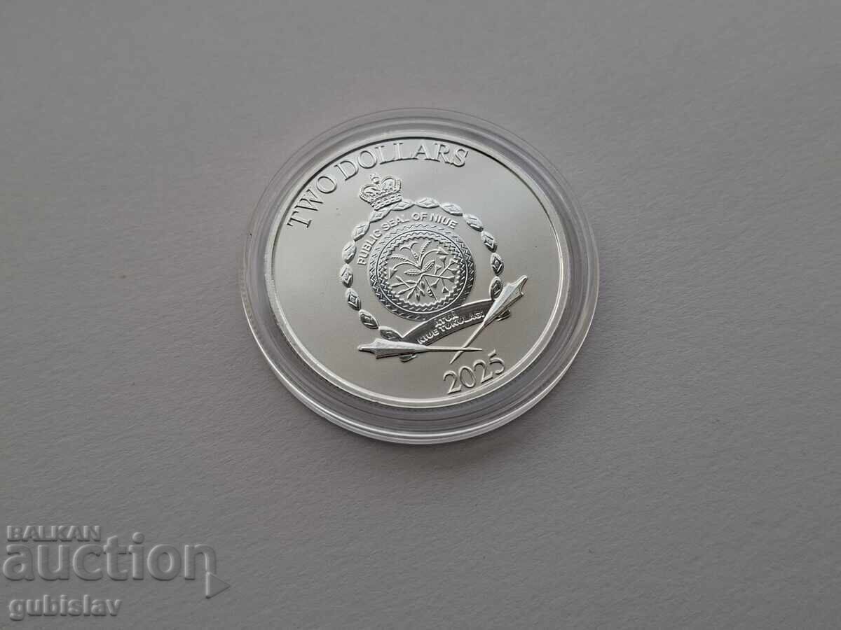 Livrarea Monedă de argint 1 oz., Ironman&Ultron, Marvel, 2025