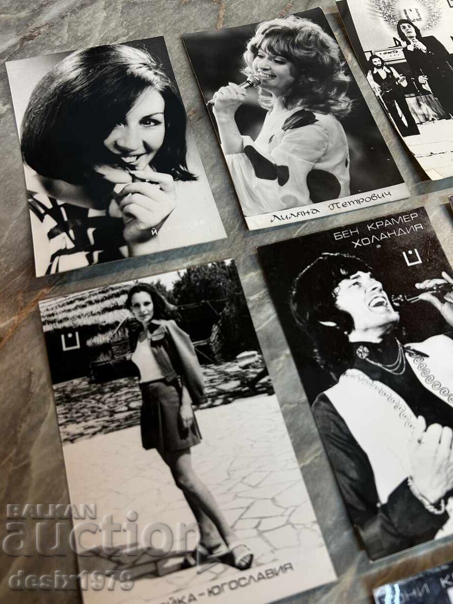 Livrarea Fotografii vechi cu artiști străini