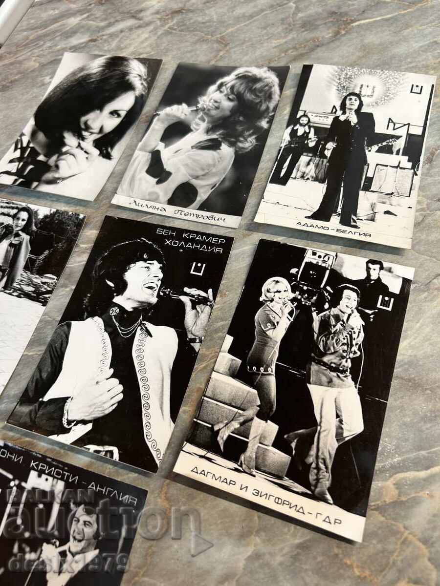 Fotografii vechi cu artiști străini - 5