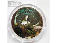 Сребро 1 oz Мрачна Красота 2024 САЩ / II