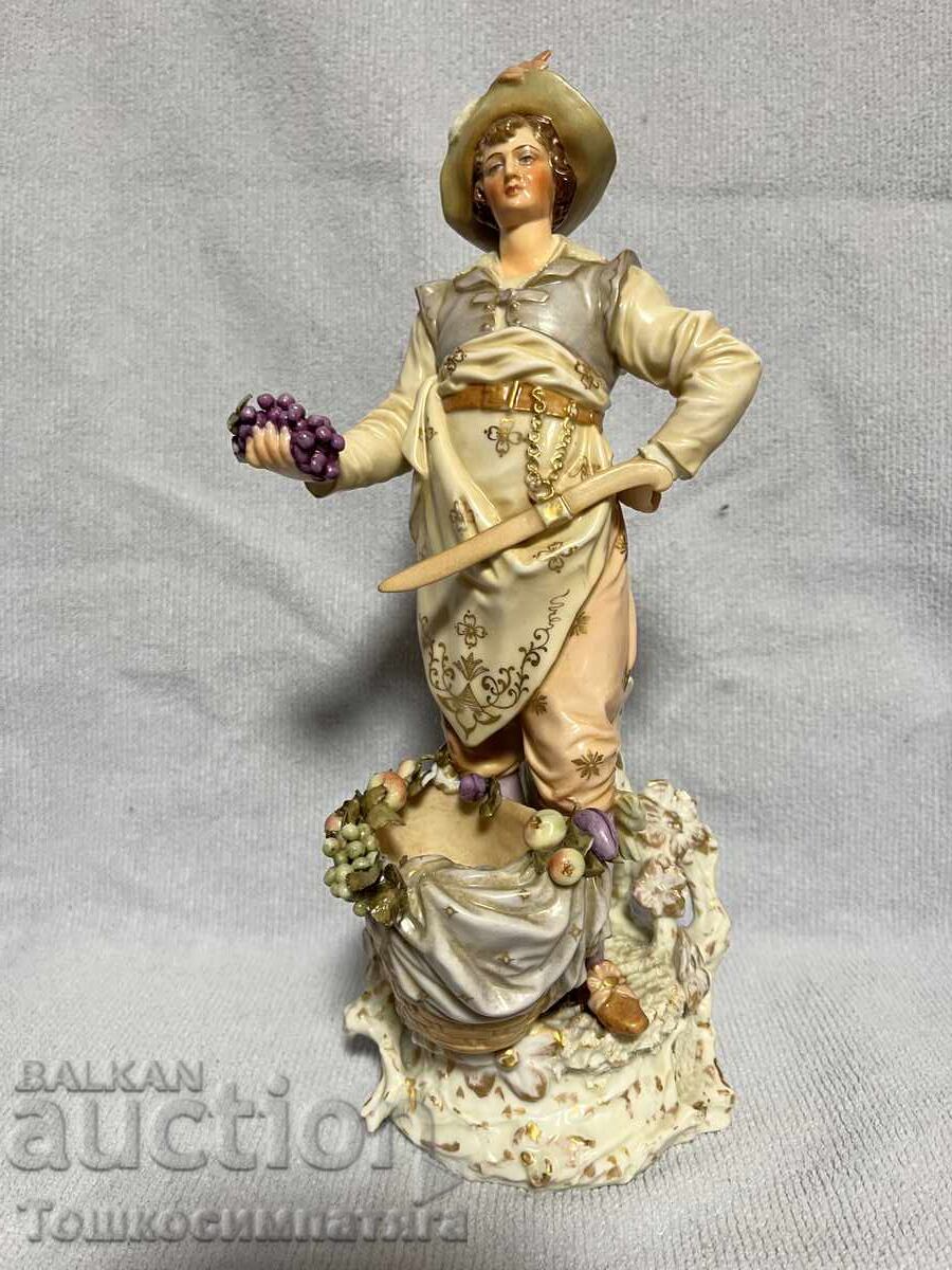 Συλλεκτικό πορσελάνινο ζευγάρι E&A Muller - 5 Συλλεκτικό πορσελάνινο ζευγάρι E&A Muller - 5