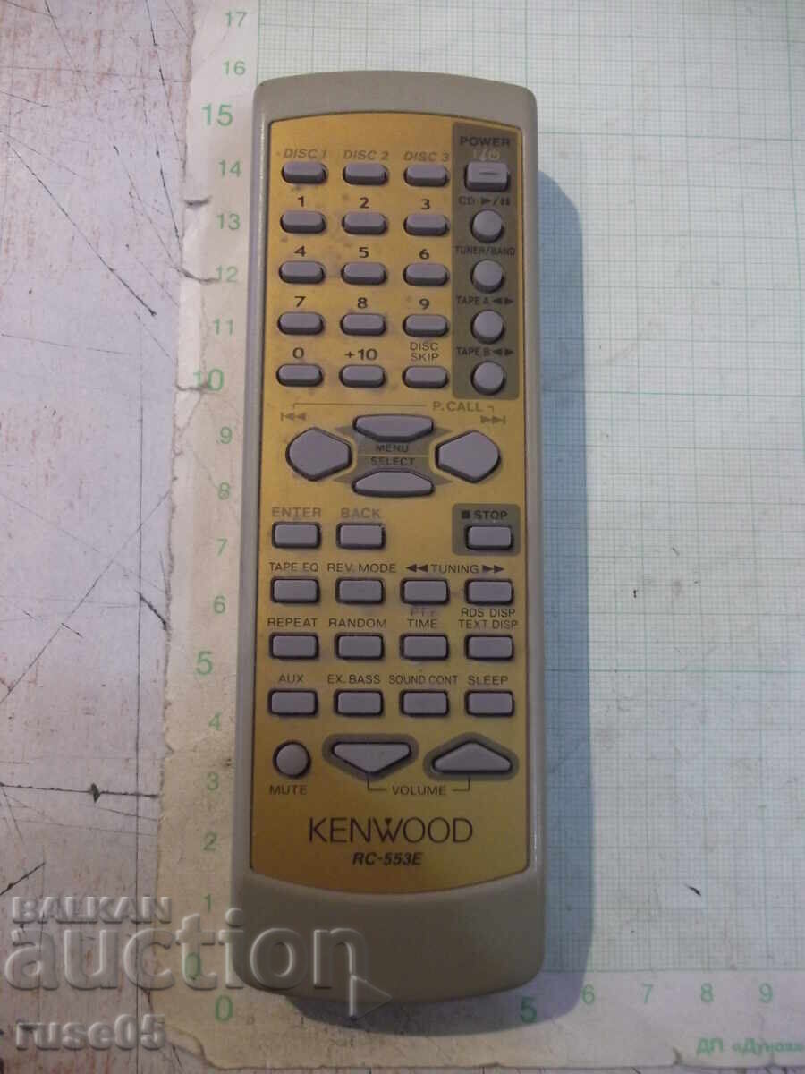 Telecomanda "KENWOOD - RC-553E" funcțională Telecomanda "KENWOOD - RC-553E" funcțională