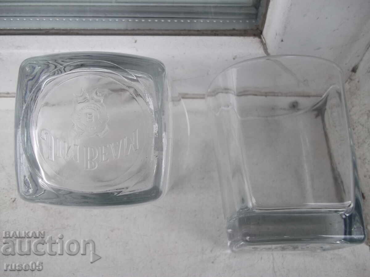 Lot of 2 "Jim Beam" glasses - 5 Lot of 2 "Jim Beam" glasses - 5
