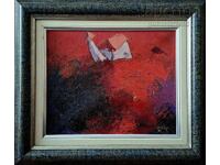 Πίνακας, τοπίο, ζωγρ. Ευγένι Βελέφ, 2004