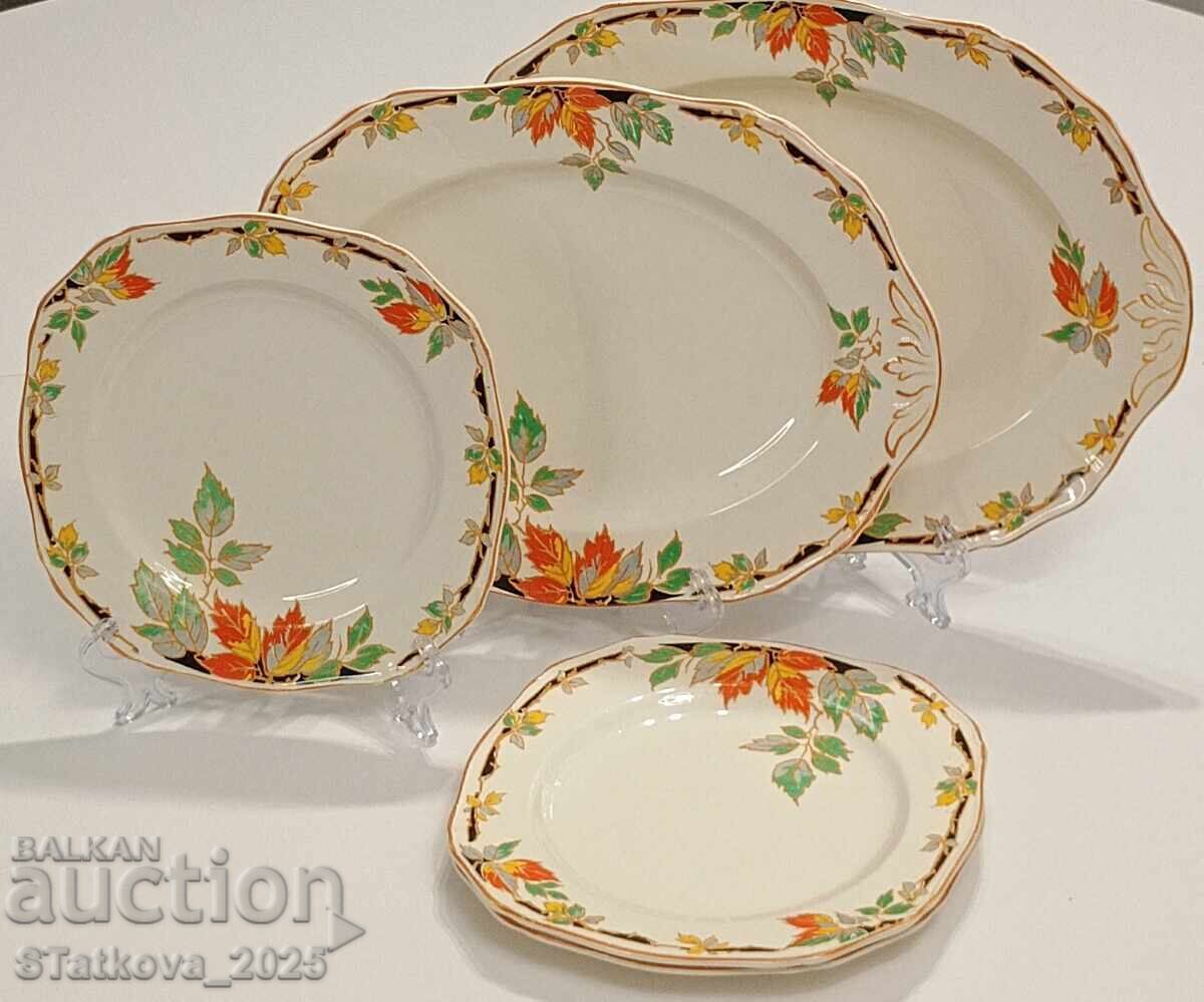 Βίντατζ Αρτ Ντεκό πιάτα Alfred Meakin "Garrick" από τη δεκαετία του '30 Βίντατζ Αρτ Ντεκό πιάτα Alfred Meakin "Garrick" από τη δεκαετία του '30