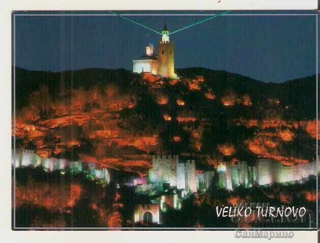 Carte poștală Bulgaria V. Târnovo Vedere "Sunet și lumină"*
