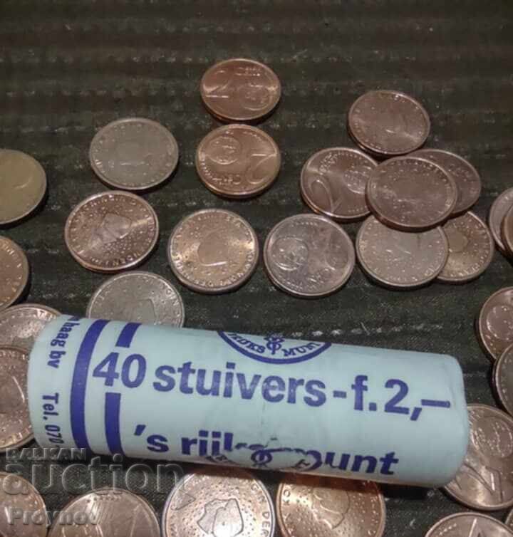 Licitație 100 buc. Monede de 2 cenți + Sul de 40 buc. UNC