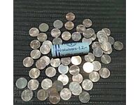100 pcs. 2 Cent Coins + Roll of 40 pcs. UNC