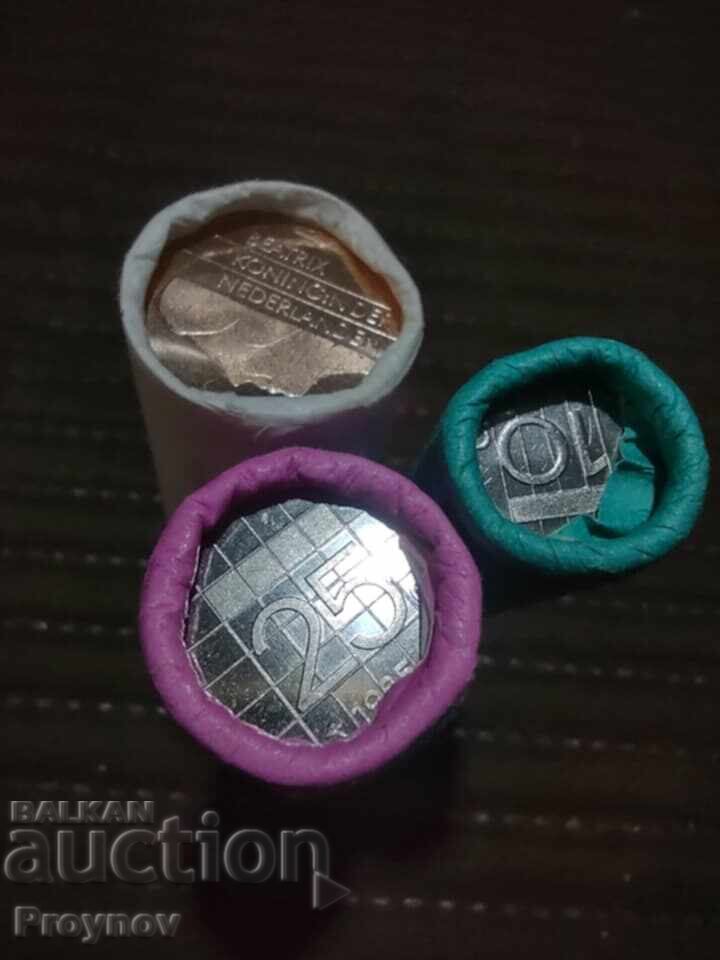 Аукцион Три ролки: 5-10-25 цента UNC 1985г. Аукцион Три ролки: 5-10-25 цента UNC 1985г.