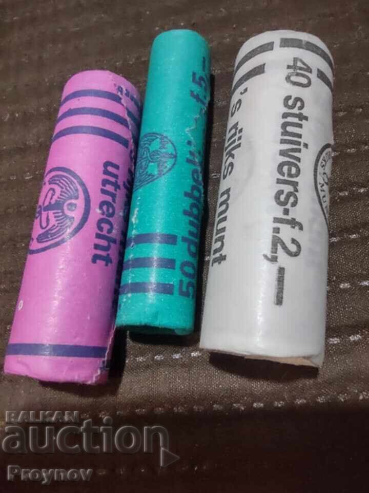 Три ролки: 5-10-25 цента UNC 1985г. - 6 Три ролки: 5-10-25 цента UNC 1985г. - 6