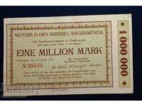 Germany, Germany 1 million Mark, Angermünde, 1923, XF/aUNC