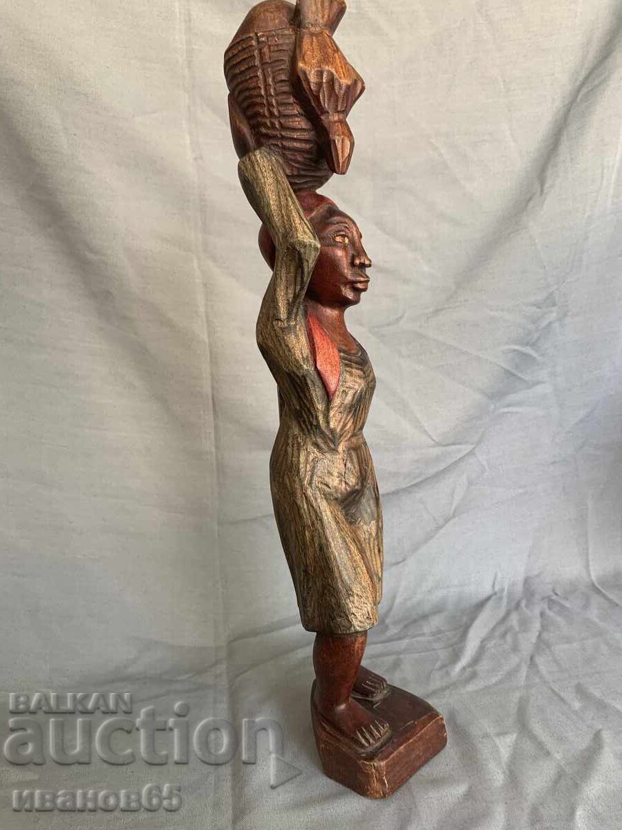 Δημοπρασία ξύλινη φιγούρα αγαλματίδιο Δημοπρασία ξύλινη φιγούρα αγαλματίδιο