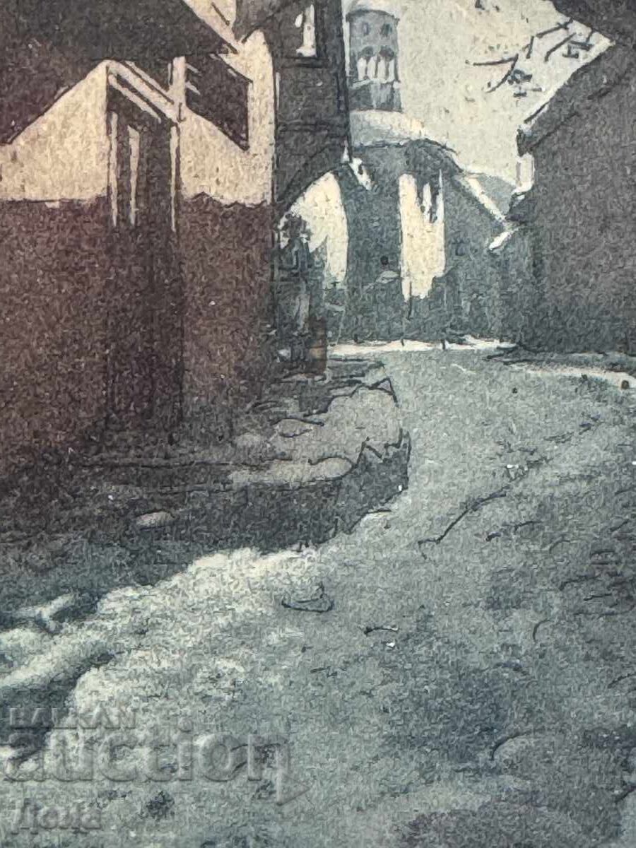 Petăr Morozov - gravură foarte rară de-a lui - 6
