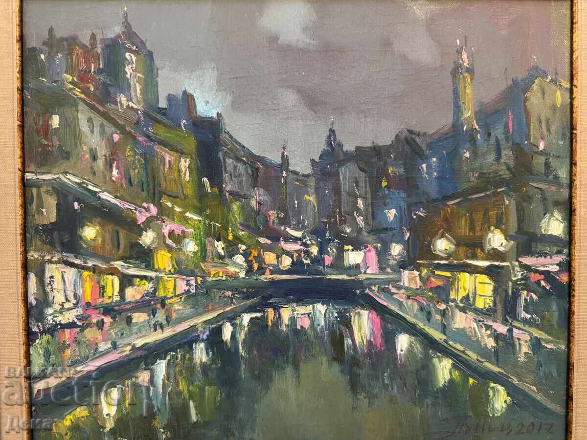 Georgi Paunov-Paunets painting 2017 with price 370.00 BGN | € 189.18 Georgi Paunov-Paunets painting 2017 with price 370.00 BGN | € 189.18