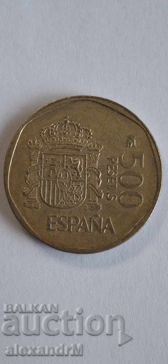500 πεσέτες 1989, Ισπανία 500 πεσέτες 1989, Ισπανία