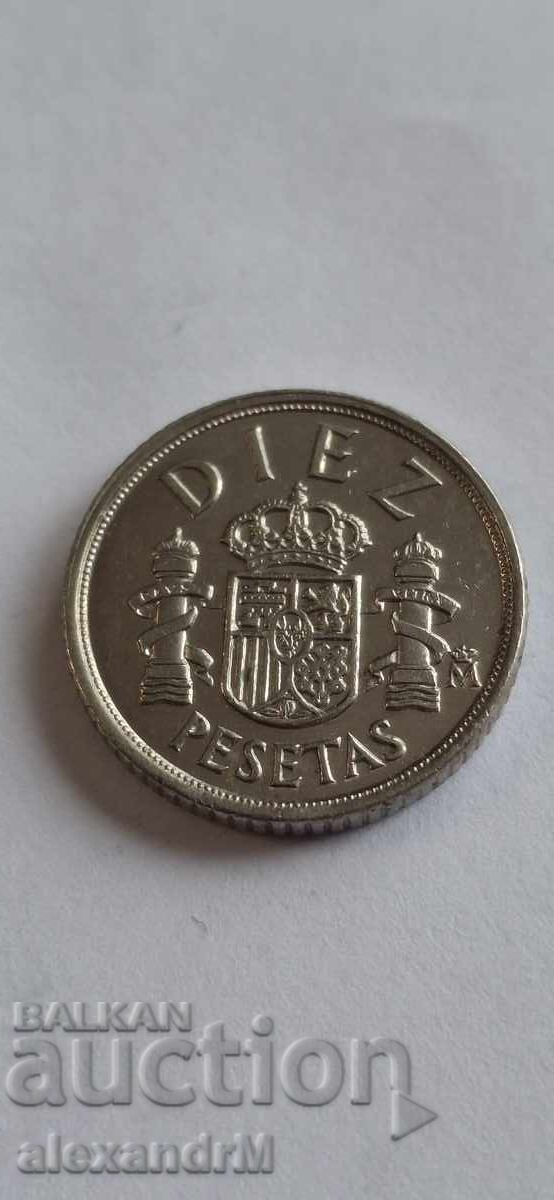 10 Pesetas 1983, Spain 10 Pesetas 1983, Spain