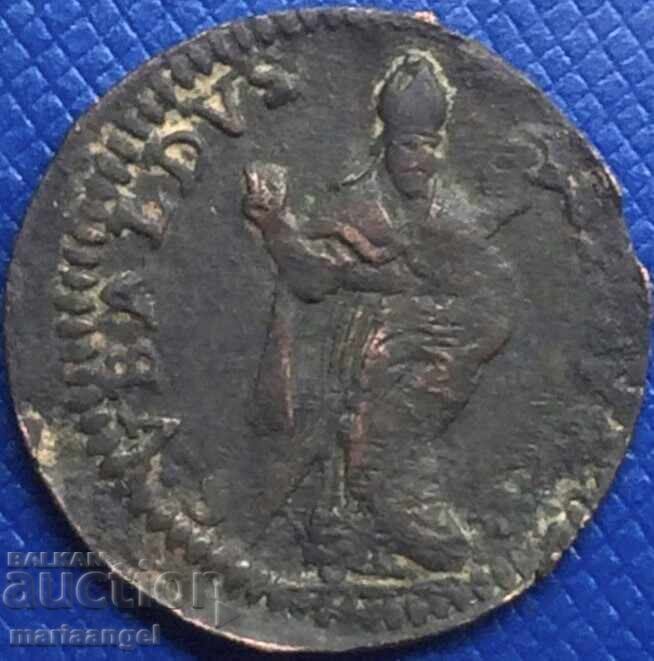 Quatrino Vatican Benedict XIV 1740 - 1758 St. Ubald Quatrino Vatican Benedict XIV 1740 - 1758 St. Ubald